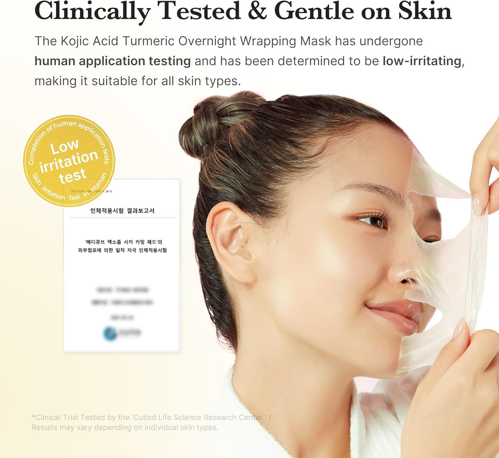 Medicube Kojic Acid Turmeric Night Wrapping Mask