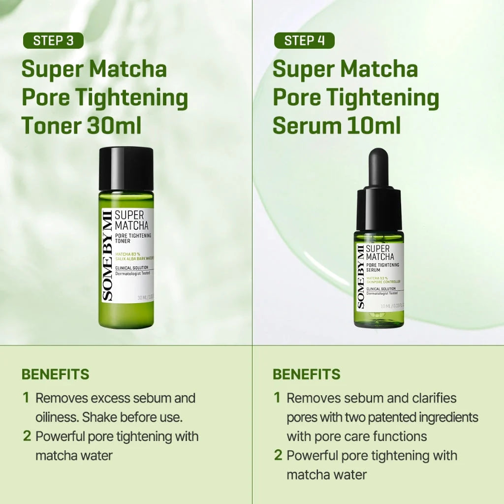 SOMEBYMI SUPER MATCHA PORE CARE STARTER KIT