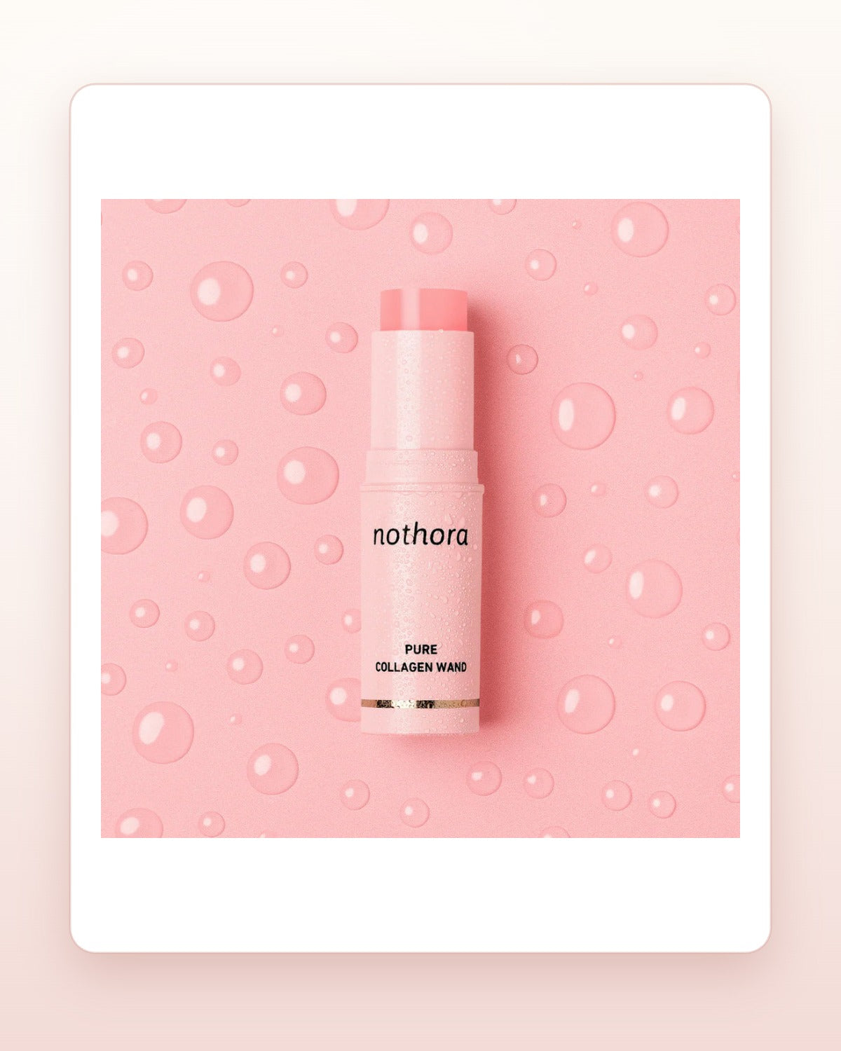 Wrinkle Bounce Multi Balm on blush studio card