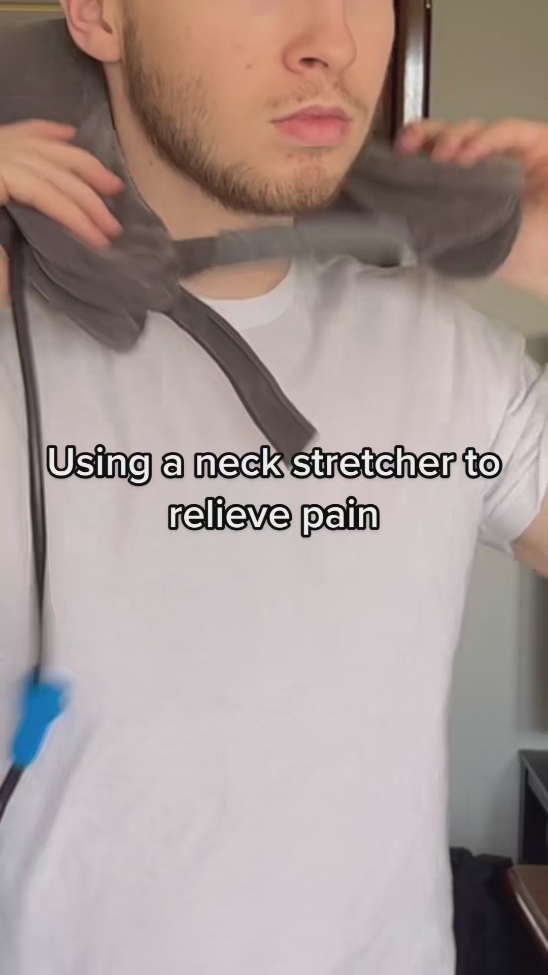 Neck Stretcher for Pain Relief - Adjustable Neck Support Pillow